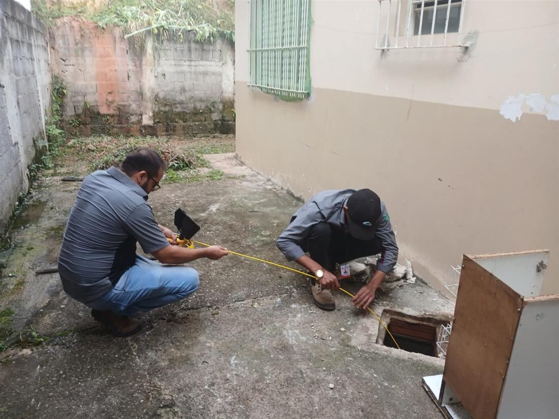 Figura 27 - Inspeção por vídeo câmera | Bicudo Engenharia